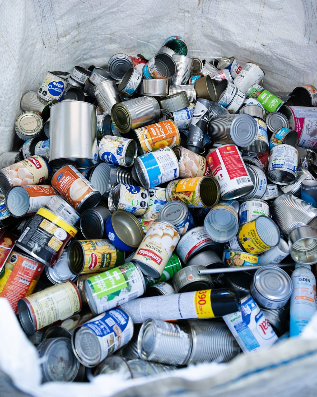 Latas y otros metales